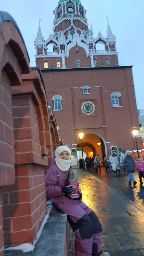 Троицкая башня Московского Кремля.