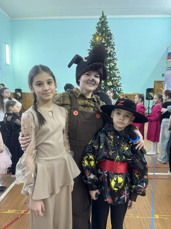 Новогоднее представление во Дворце школьников